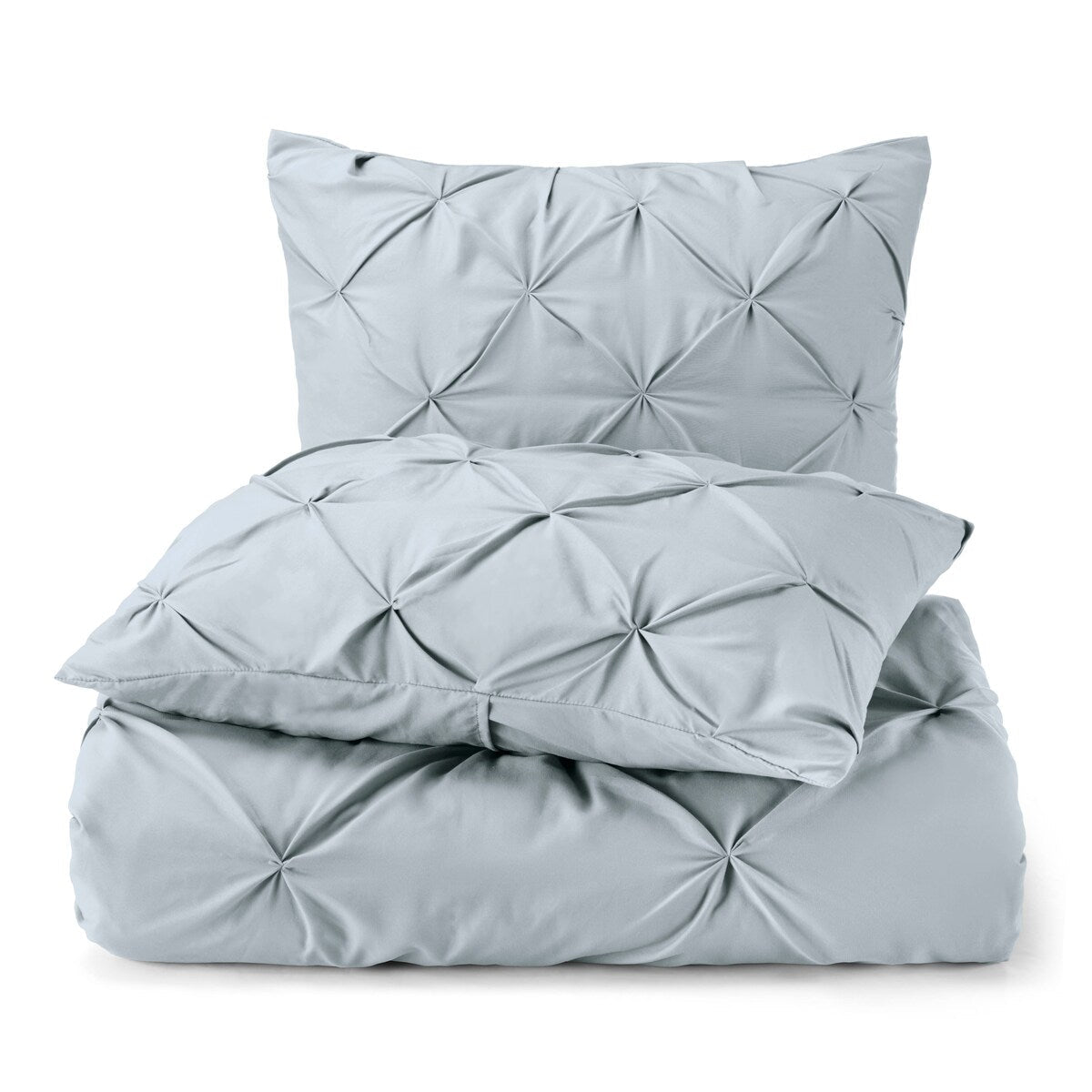 Nestl Pinch Pleat 3-piece Duvet Cover Set