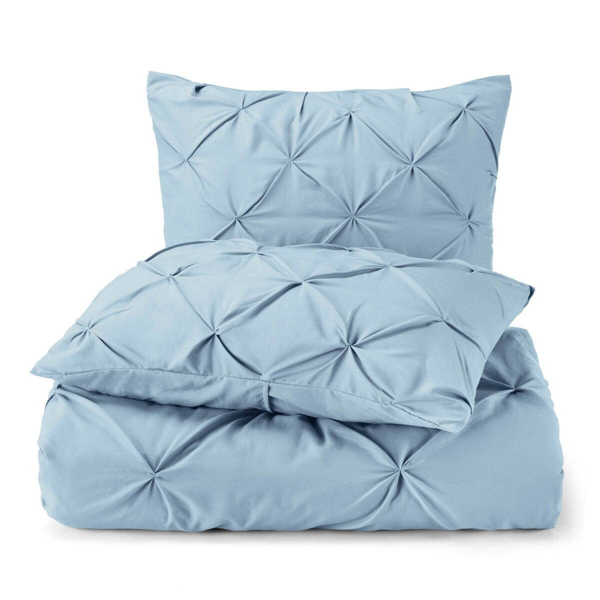 Nestl Pinch Pleat 3-piece Duvet Cover Set