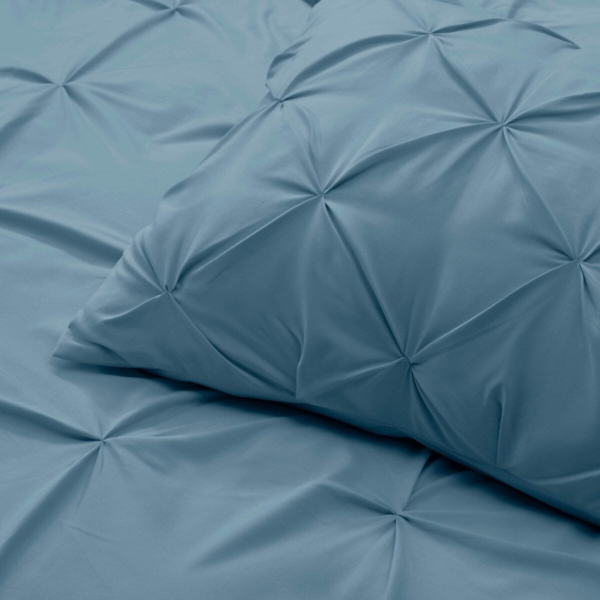Nestl Pinch Pleat 3-piece Duvet Cover Set