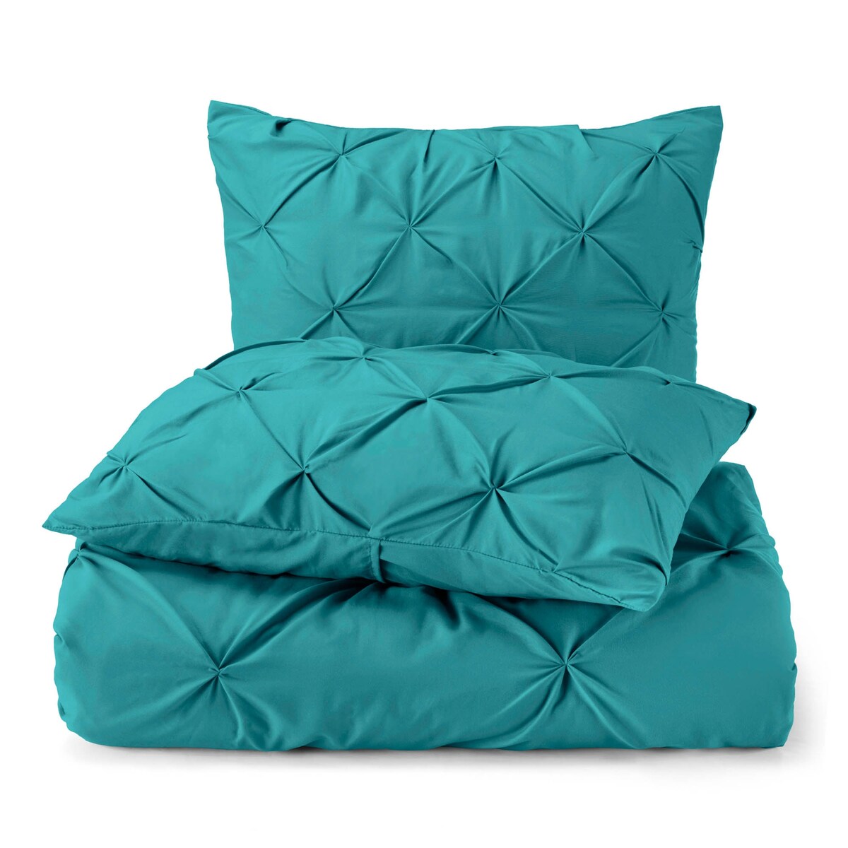 Nestl Pinch Pleat 3-piece Duvet Cover Set