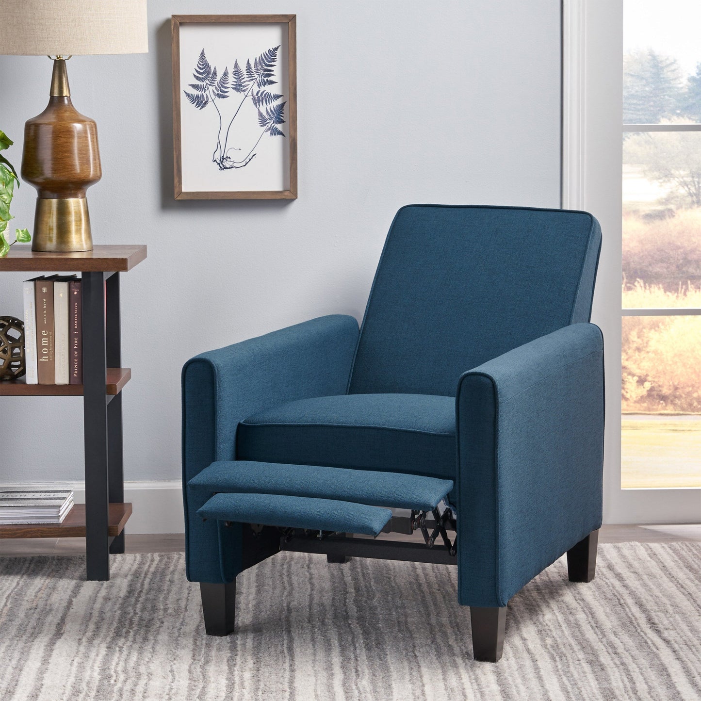 Roomfitters Fabric Push Back Chair for Elegant Home Décor