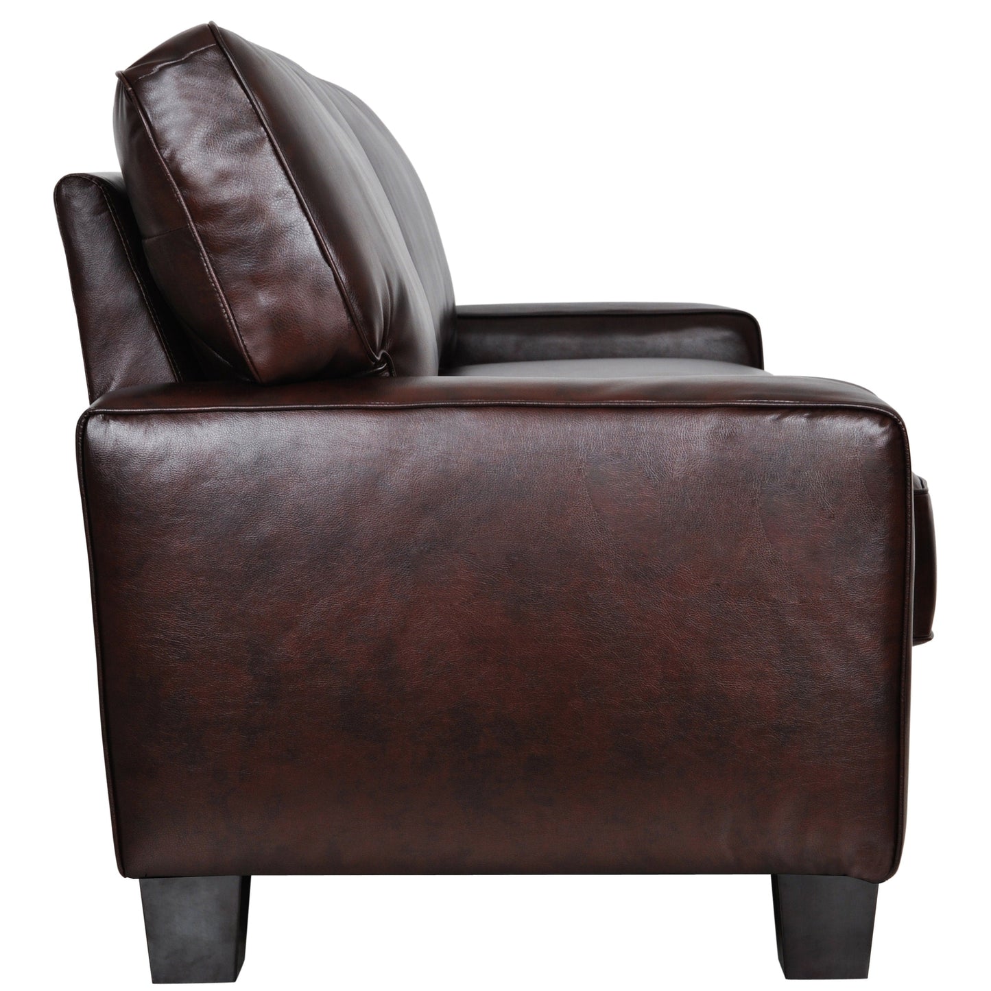 Serta Palisades 73 Track Arm Sofa, Easy Care Polyester, Soft Pillow Back, Pocket Coil Seat Cushions