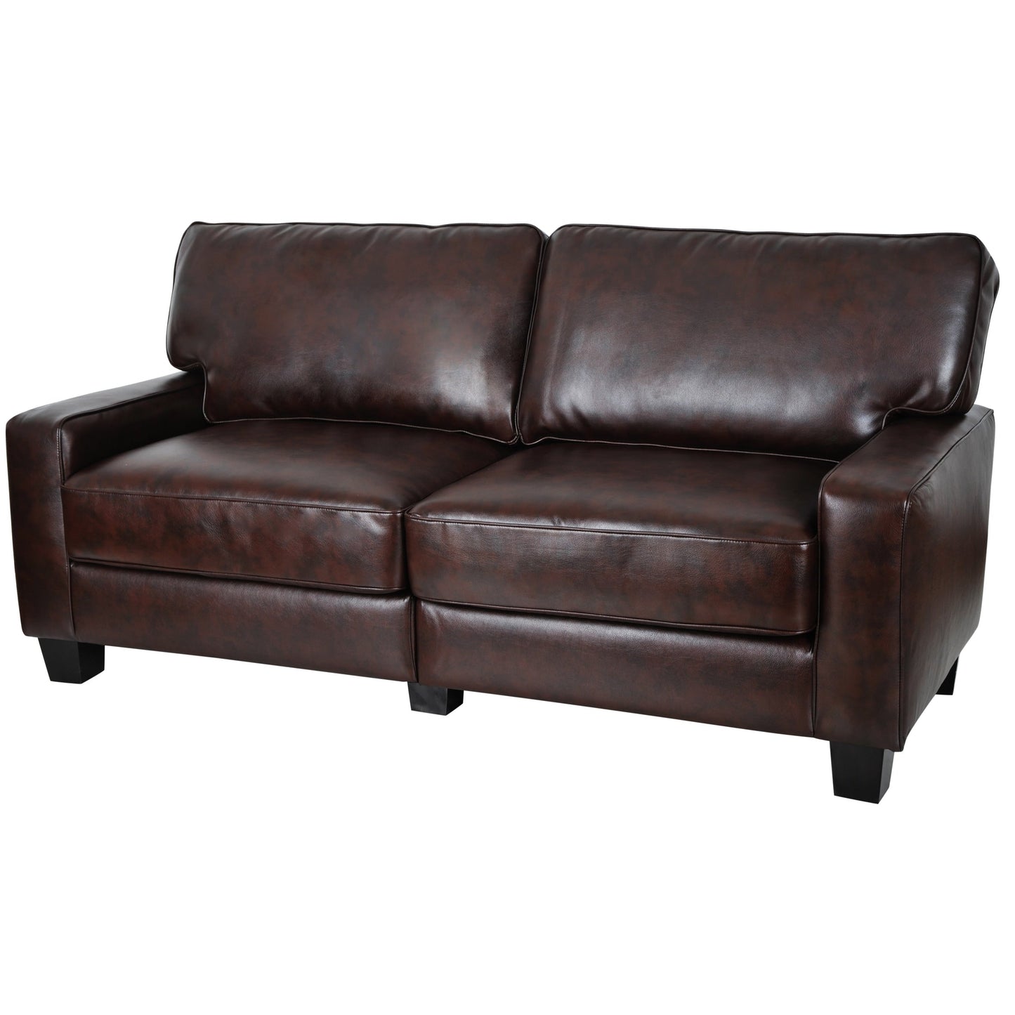 Serta Palisades 73 Track Arm Sofa, Easy Care Polyester, Soft Pillow Back, Pocket Coil Seat Cushions