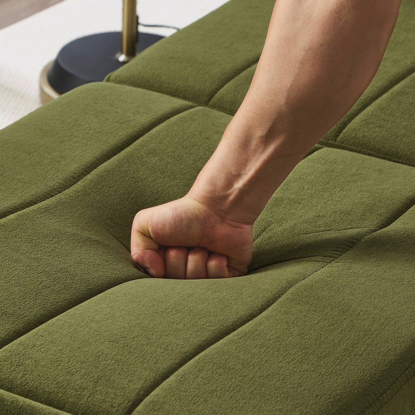 Upholstered Convertible Sleeper Sofa