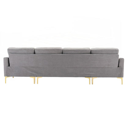 110inch L-Shape Convertible Sectional Sofa Couch