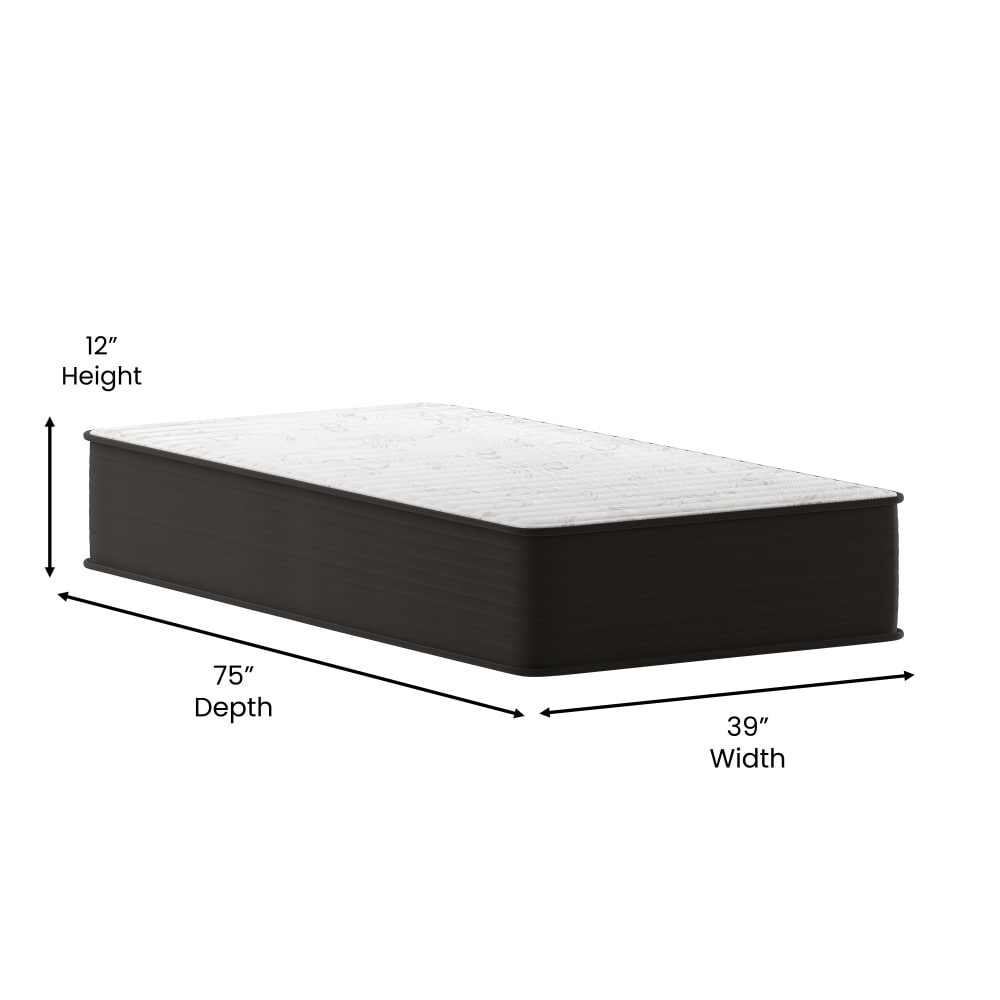 Premium Foam and Pocket Spring Hybrid Mattress in a Box