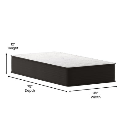 Premium Foam and Pocket Spring Hybrid Mattress in a Box