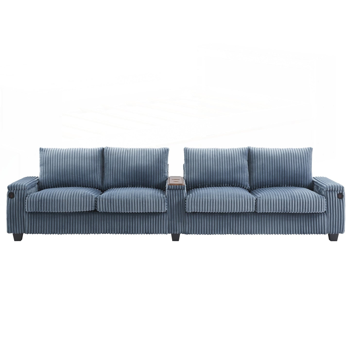 133inch 4-seater Corduroy Sofa Couch