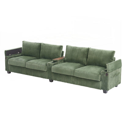 133inch 4-seater Corduroy Sofa Couch