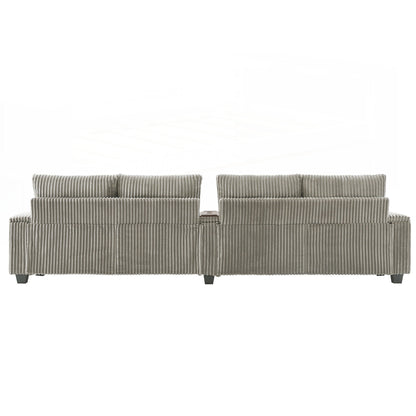 133inch 4-seater Corduroy Sofa Couch