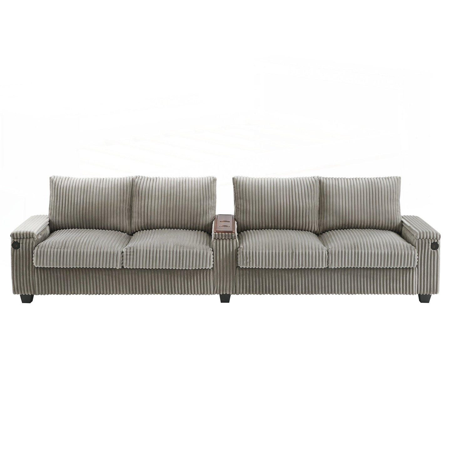133inch 4-seater Corduroy Sofa Couch