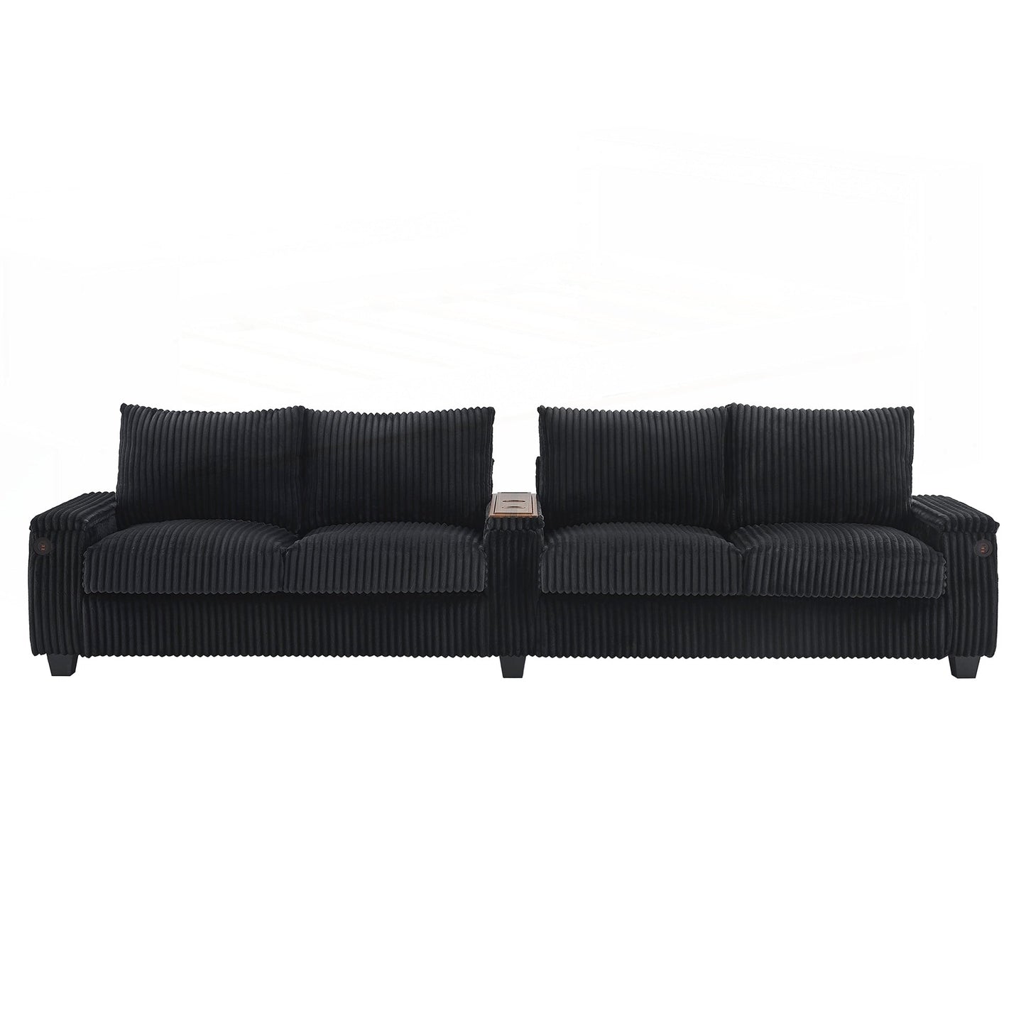 133inch 4-seater Corduroy Sofa Couch
