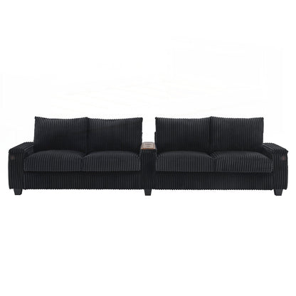 133inch 4-seater Corduroy Sofa Couch