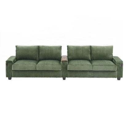 133inch 4-seater Corduroy Sofa Couch
