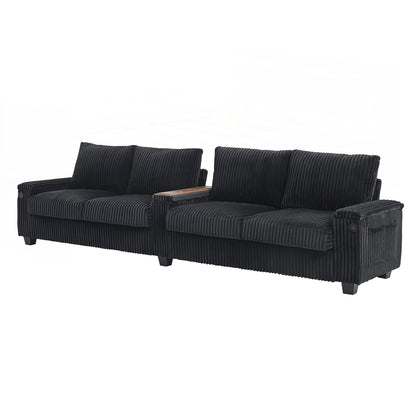 133inch 4-seater Corduroy Sofa Couch
