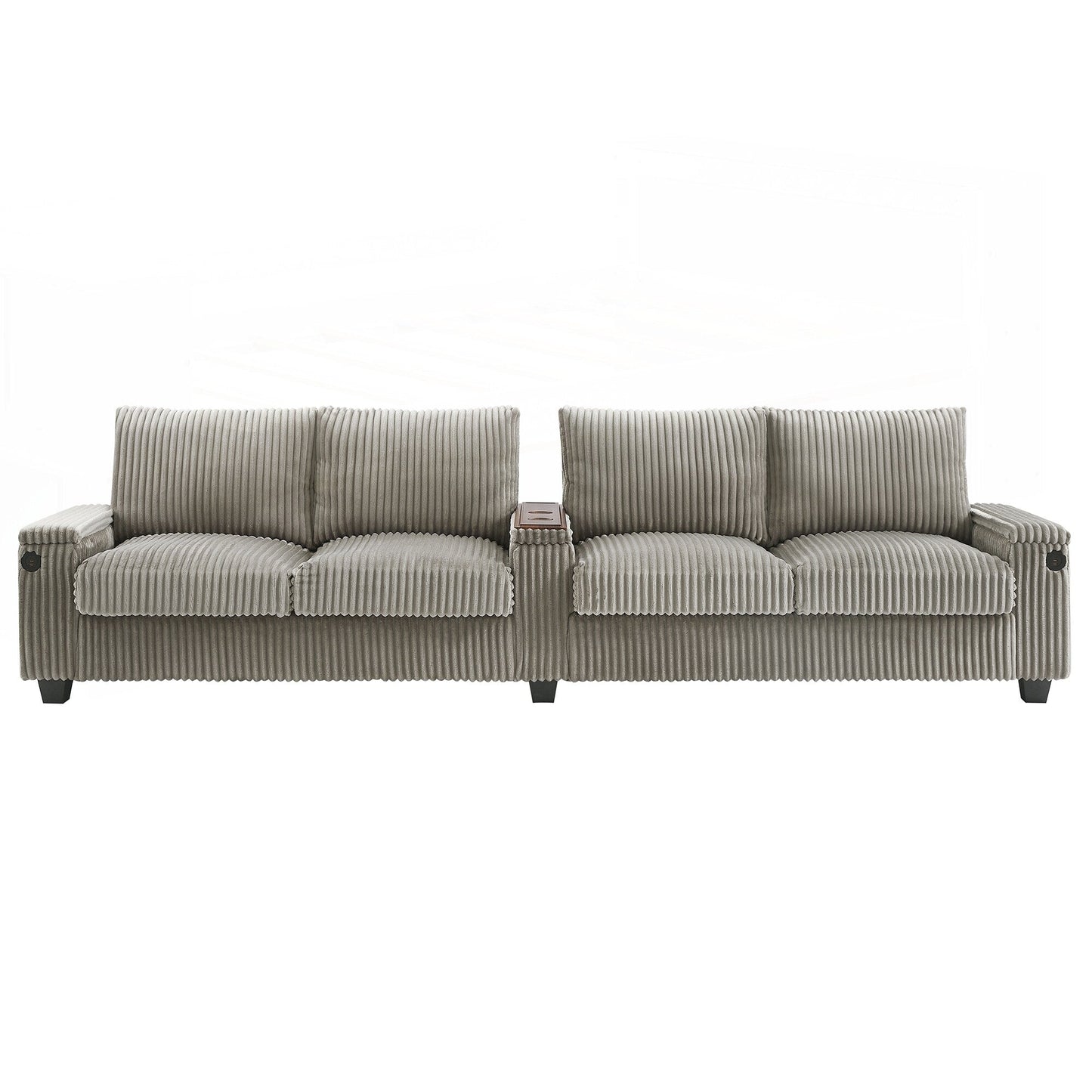 133inch 4-seater Corduroy Sofa Couch