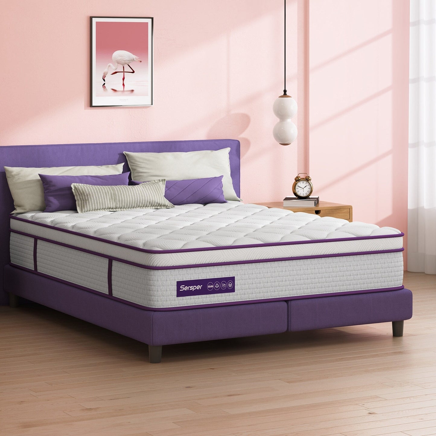 14 inch Gel Memory Foam Hybrid Mattress in a Box