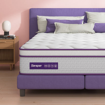 14 inch Gel Memory Foam Hybrid Mattress in a Box