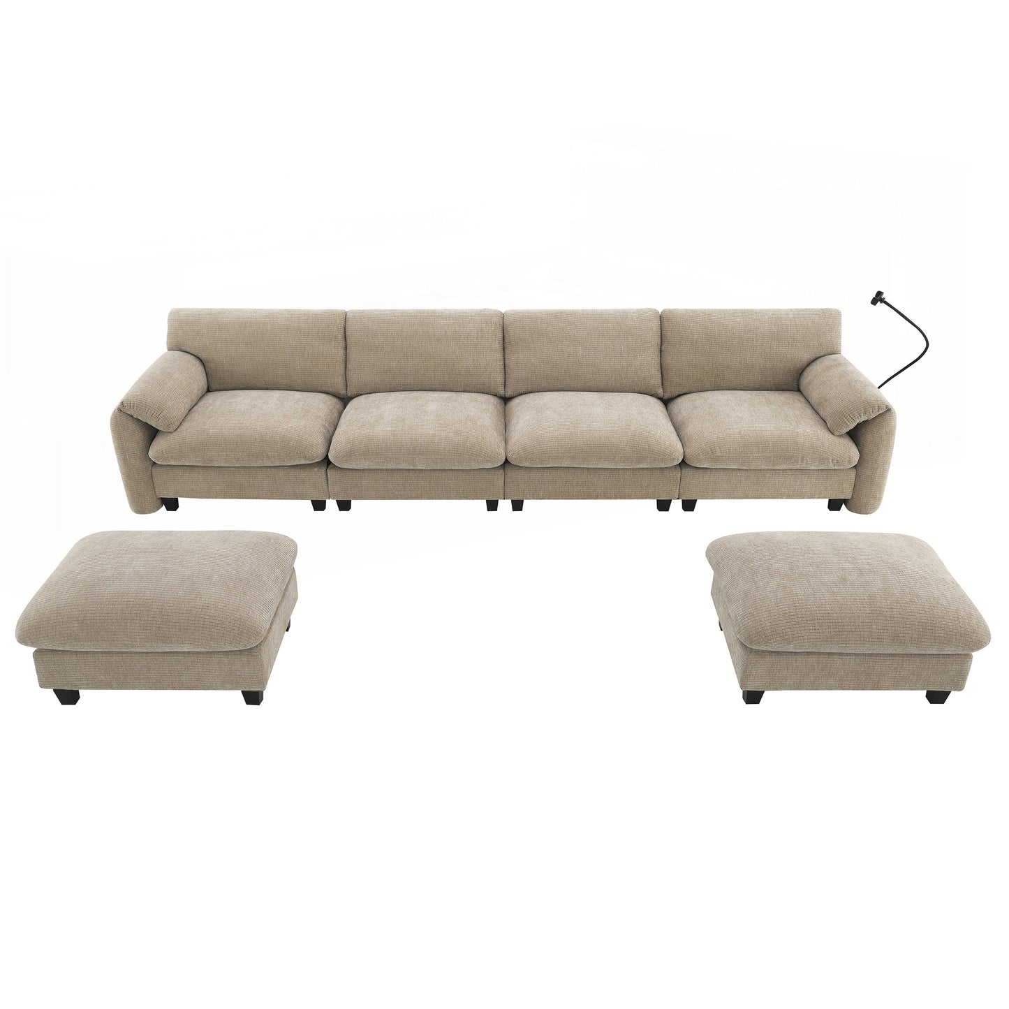 140 Inch Modular Sectional Sofa