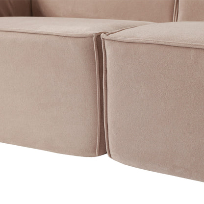 149 Cloud Sectional Couch, Huge Plus 4 Seats Modular Sofa, Modern Comfy Corduroy Couches, Sofas Furniture for Living Room