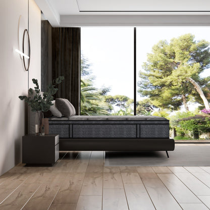 Modland 14'' Queen Hybrid Memory Foam Mattress in a Box - Pressure Relief & Motion Isolation, CertiPUR-US for Back Pain Relief