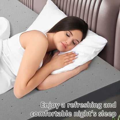 2 Inch Full Extra Firm Foam Topper High Density Back Support CertiPUR