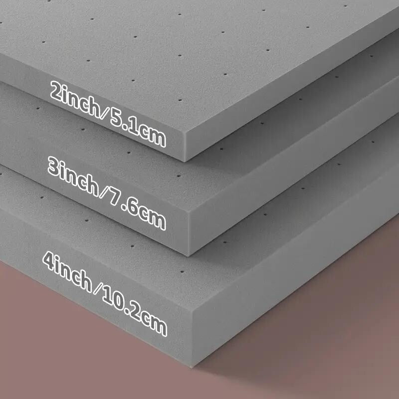 2 Inch Full Extra Firm Foam Topper High Density Back Support CertiPUR