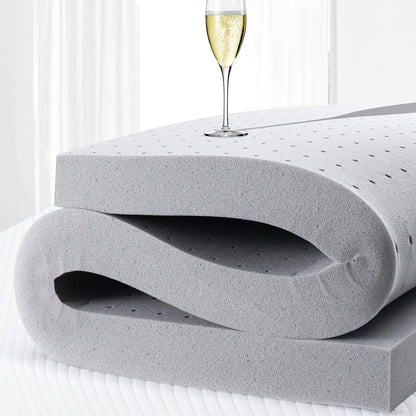 2 Inch Mattress Topper Queen,Gel Memory Foam Mattress Topper Double Bed Topper for Soft & Cooling Sleep, Pressure Relieve