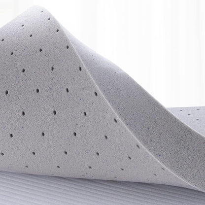 2 Inch Mattress Topper Queen,Gel Memory Foam Mattress Topper Double Bed Topper for Soft&Cooling Sleep,Pressure Relieve