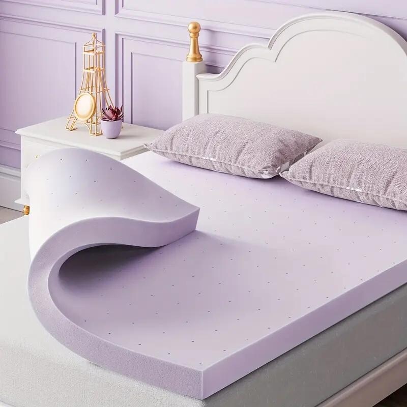 2 Inch Twin Firm Memory Foam Topper Ventilated Cooling Gel Infused High Density