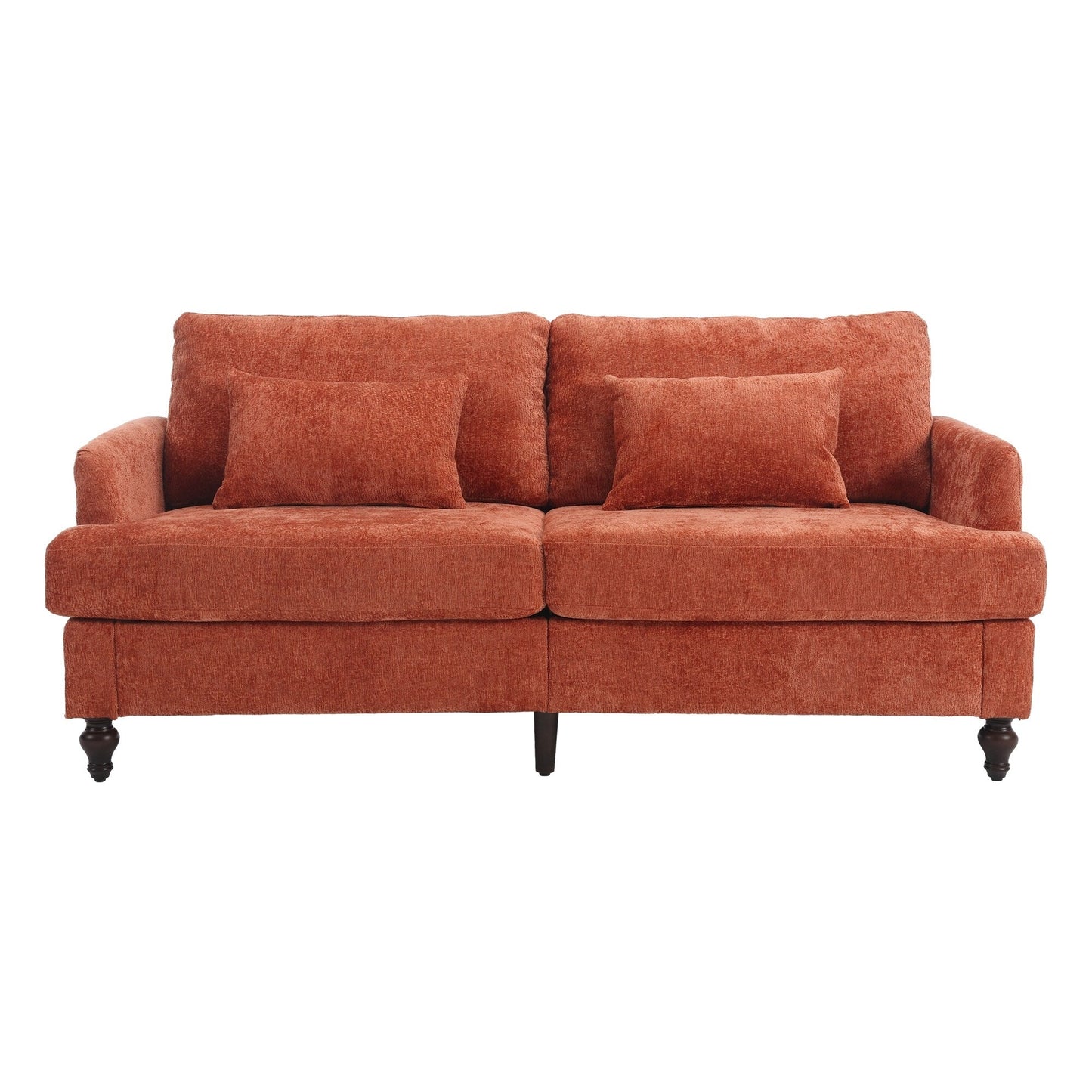 2-Seat Upholstered Loveseat Sofa Couch With Deep Seats,Multi-scene Use