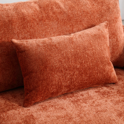 2-Seat Upholstered Loveseat Sofa Couch With Deep Seats,Multi-scene Use