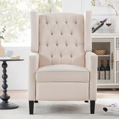 27.16 Wide Fabric Manual Wing Chair Recliner