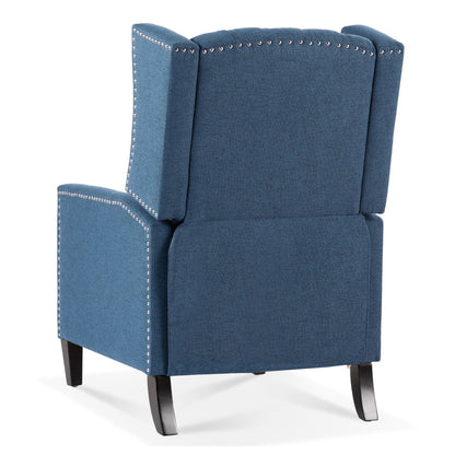 27.16 Wide Fabric Manual Wing Chair Recliner