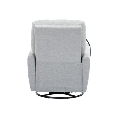 270 Degree Swivel Electric Recliner with a Phone Holder