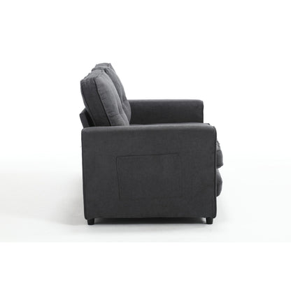 3 Fold Convertible Futon Couch Sleeper Sofa Bed
