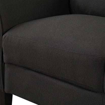 Linen Fabric 3-Seater Sofa