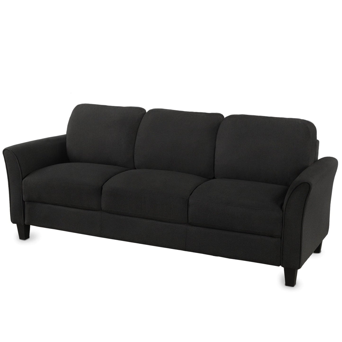 Linen Fabric 3-Seater Sofa