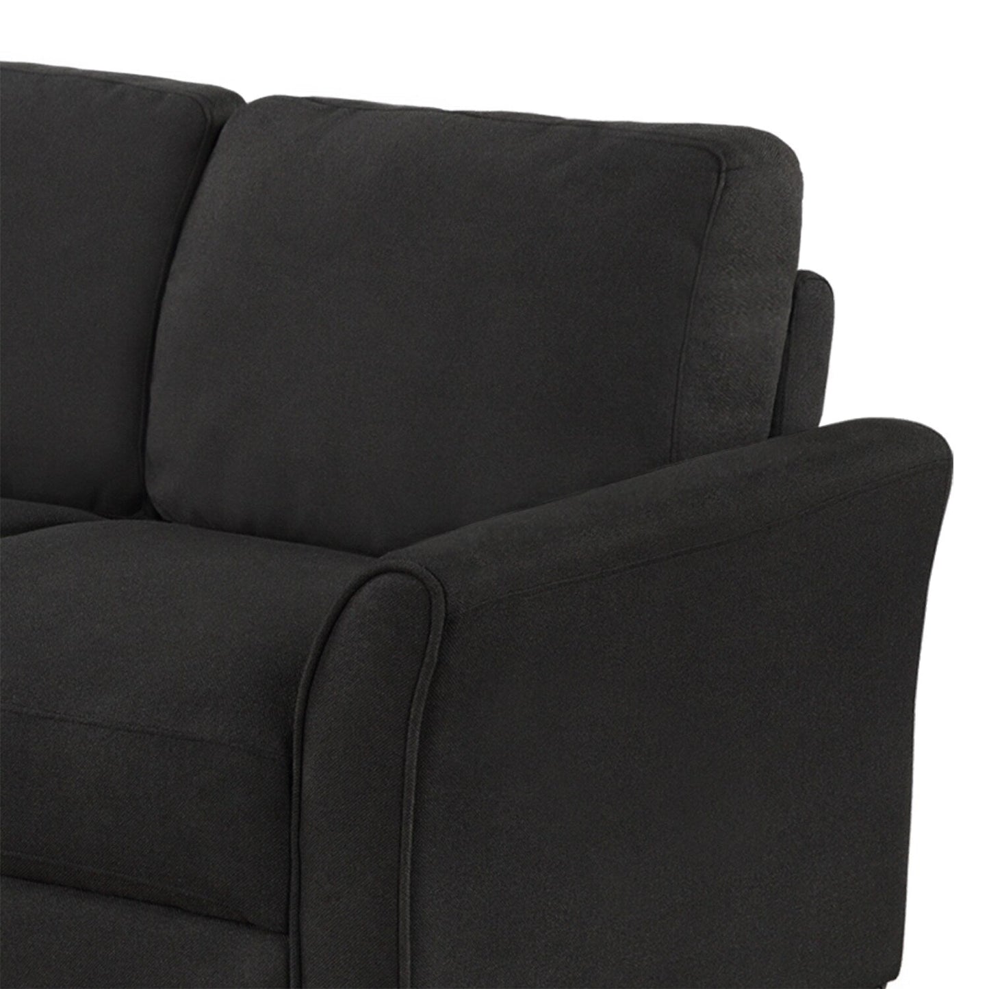 Linen Fabric 3-Seater Sofa