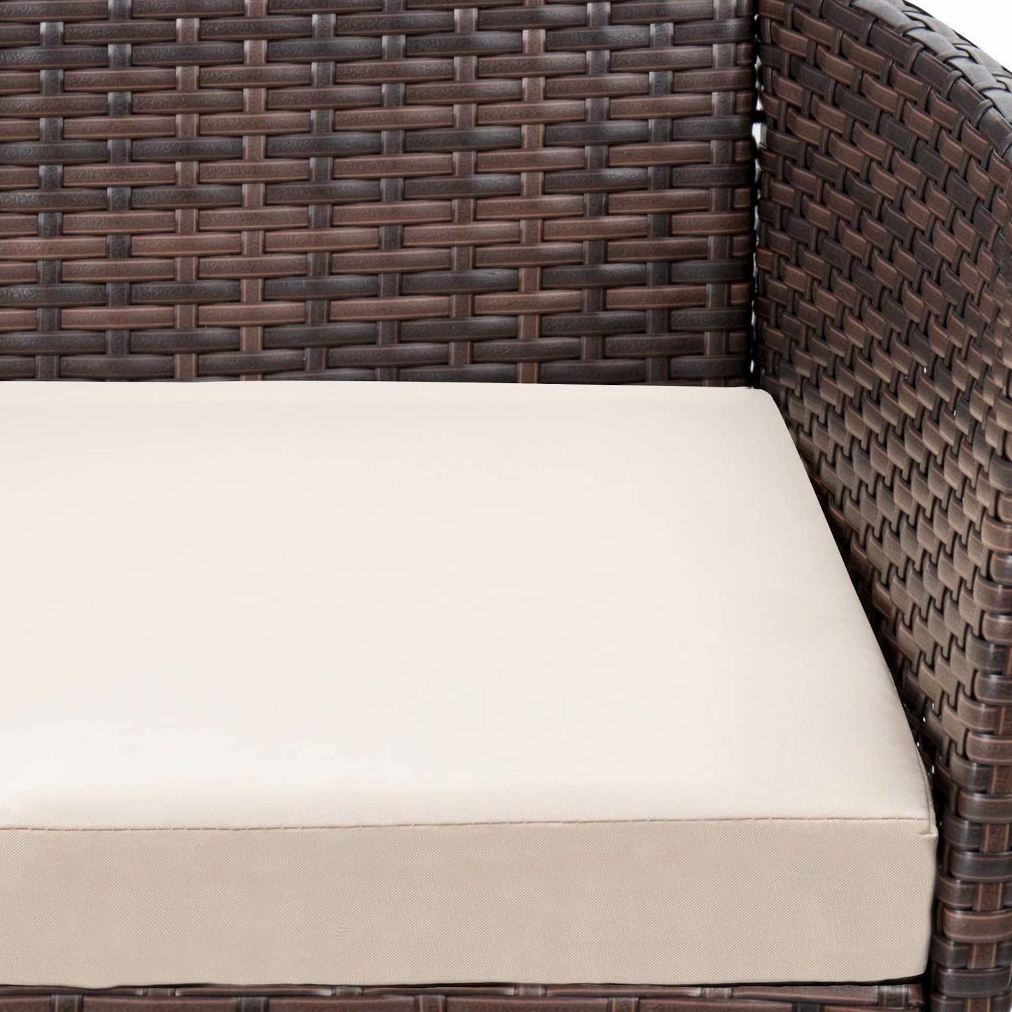 Homall PE Rattan 4-piece Outdoor Patio Set
