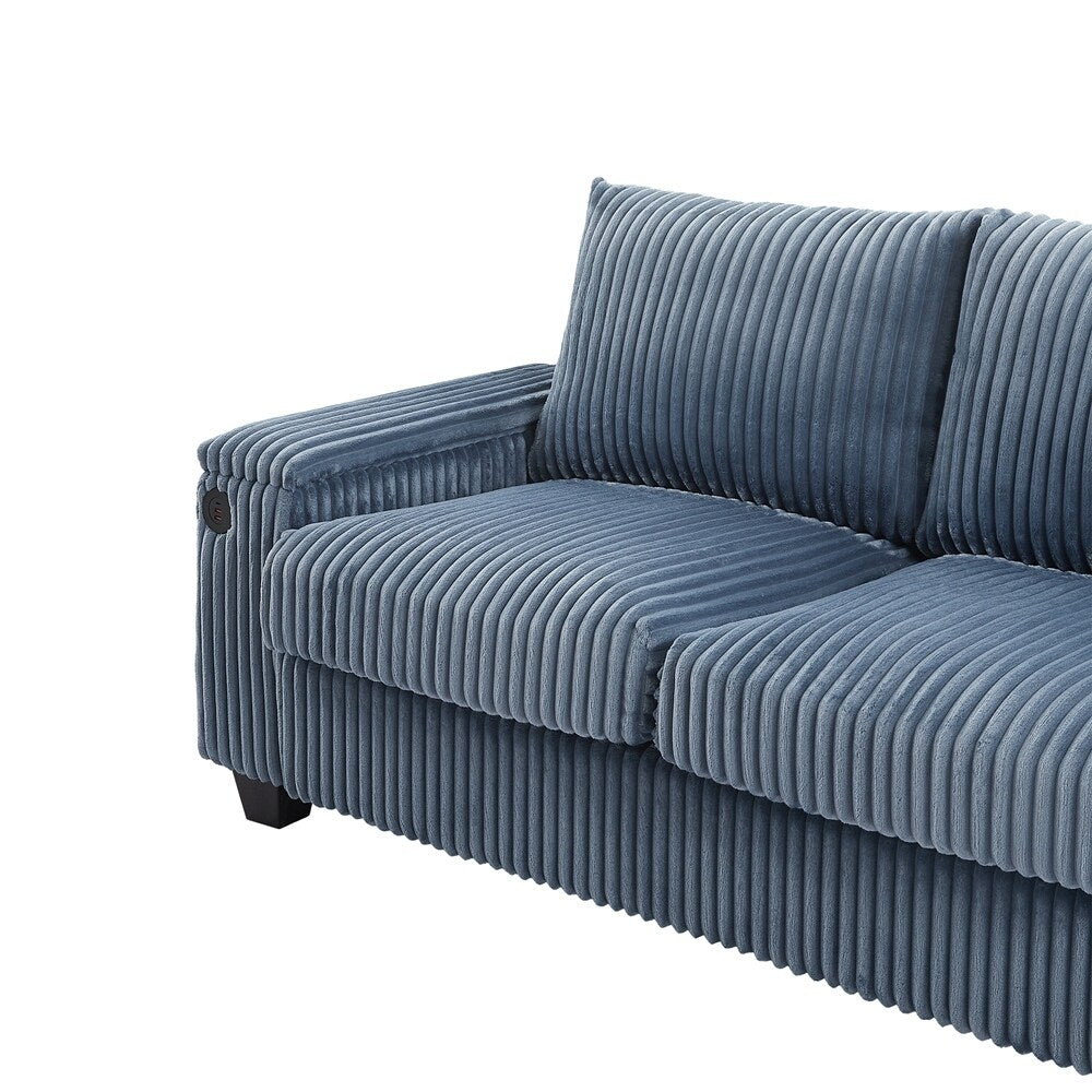 4-seater Corduroy Sofa Couch