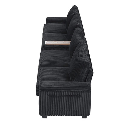 4-seater Corduroy Sofa Couch