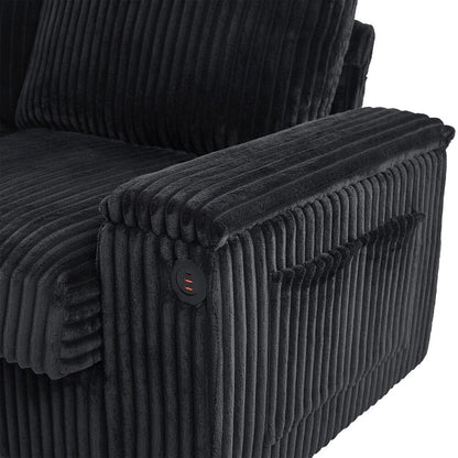 4-seater Corduroy Sofa Couch