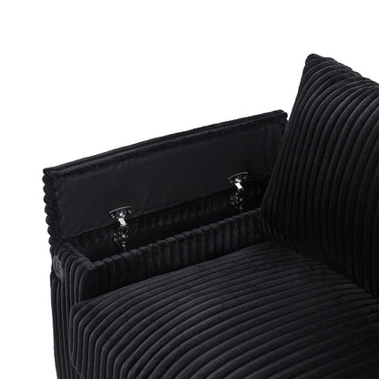 4-seater Corduroy Sofa Couch