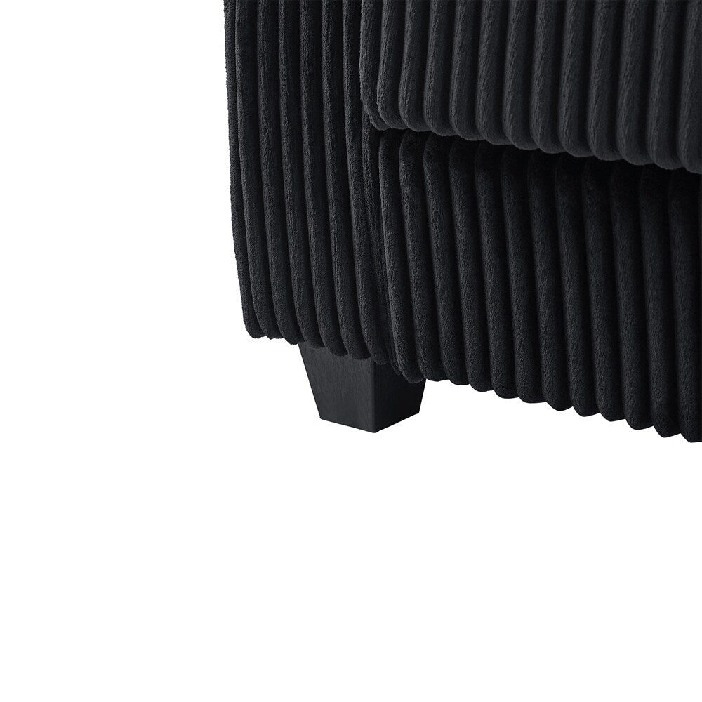 4-seater Corduroy Sofa Couch