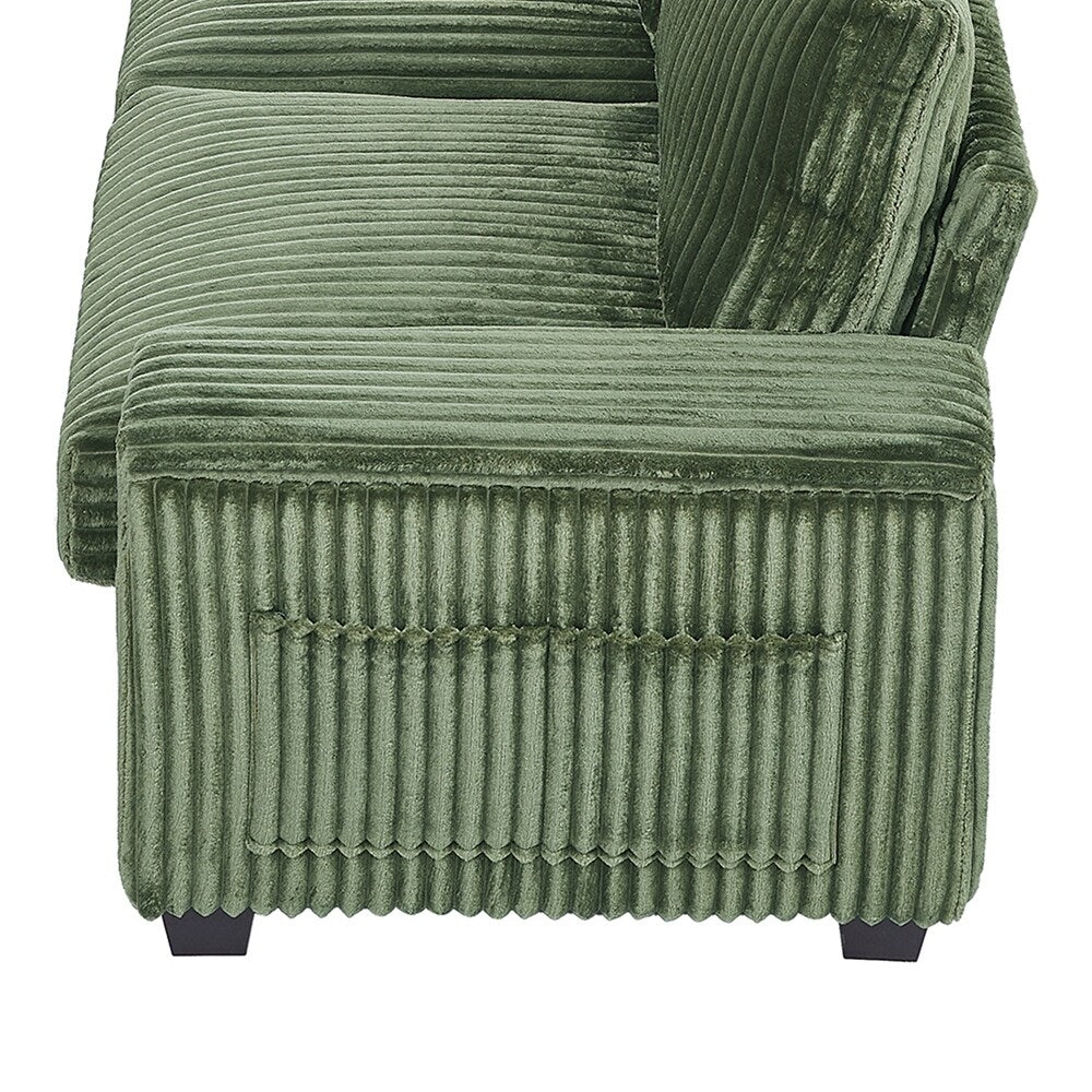 4-seater Corduroy Sofa Couch