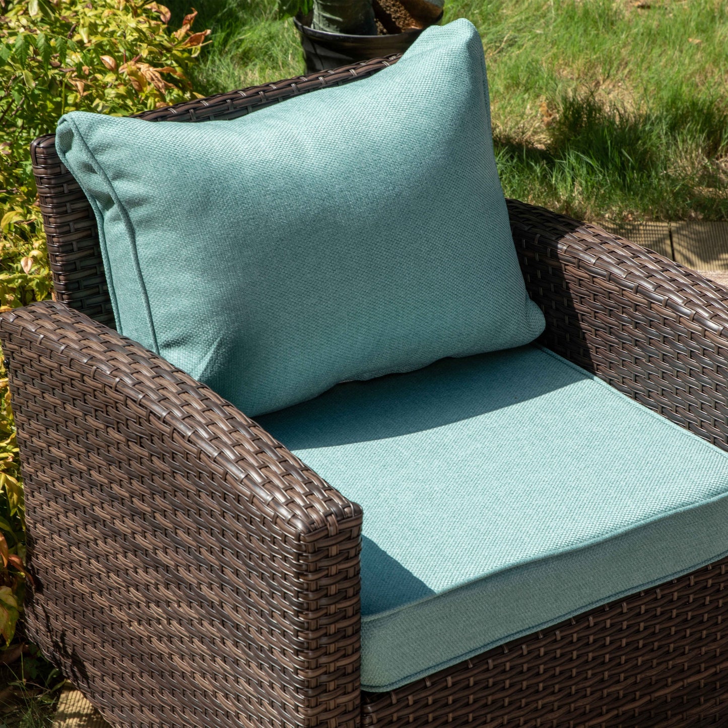 5/9-Seat Patio Furniture Wicker Rattan Outdoor Deep Seating Sectional Sofa Large Conversation Set