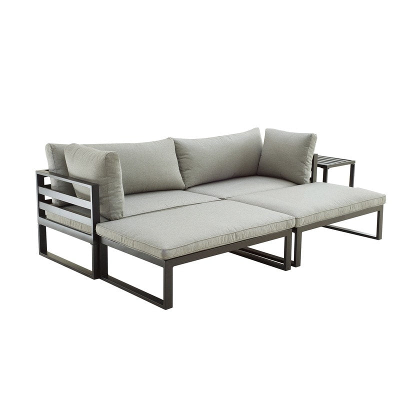 Patio Festival 5-Piece Outdoor Conversation Set