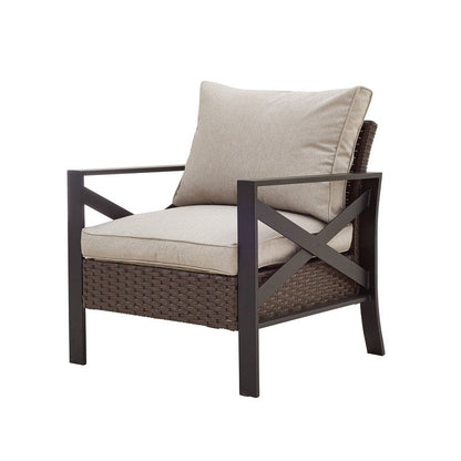 Patio Festival 5-Piece Outdoor Fire Pit Conversation Set