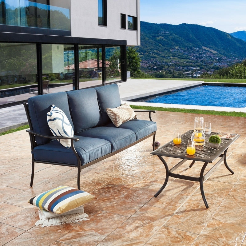 PATIO FESTIVAL 6-Piece Outdoor Metal Conversation Set